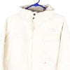 Vintage white Bootleg The North Face Jacket - womens large