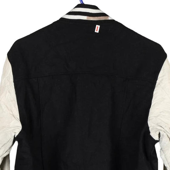 Vintage black Smoke Rise Varsity Jacket - mens small