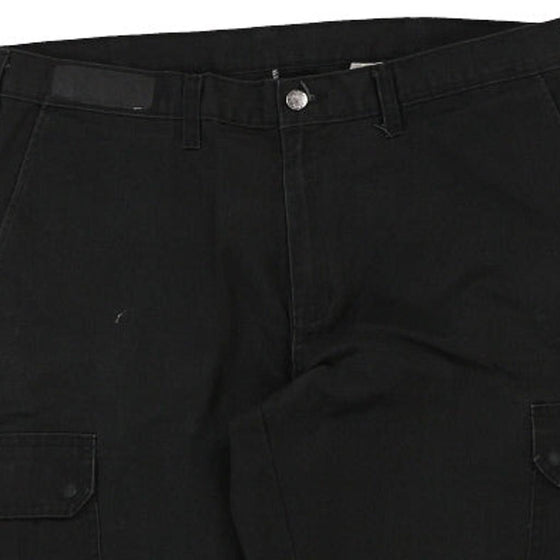 Vintage black Dickies Cargo Trousers - mens 37" waist