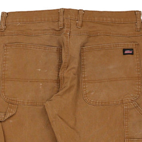 Vintage brown Dickies Carpenter Trousers - mens 35" waist