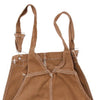 Vintage brown Paint Splattered Carhartt Dungarees - womens 32" waist