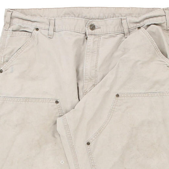Vintage cream Carhartt Carpenter Jeans - mens 37" waist