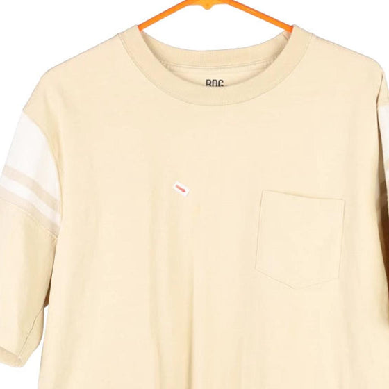 Vintage beige Bdg T-Shirt - mens medium