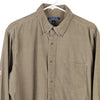 Vintage brown Croft & Barrow Cord Shirt - mens large