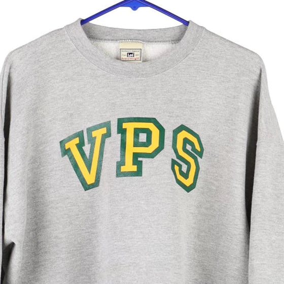 Vintage grey VPS Lee Sweatshirt - mens x-large
