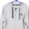 Vintage grey The North Face Hoodie - mens small