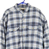 Vintage blue Yk Collection Overshirt - mens xx-large