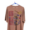 Vintage brown Puerto Rico Hanes T-Shirt - mens x-large