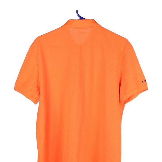 Vintage orange Ralph Lauren Polo Shirt - mens large
