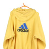 Vintage yellow Adidas Hoodie - mens large