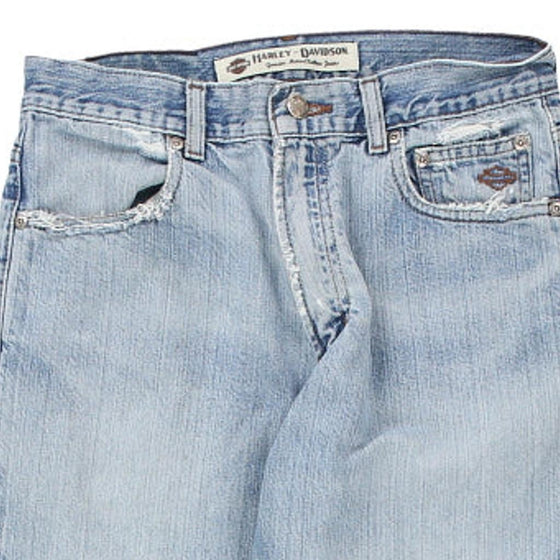 Vintage blue Harley Davidson Jeans - womens 28" waist