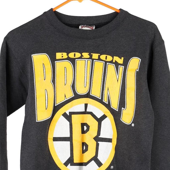 Vintage black Age 10-12 Boston Bruins Nutmeg Sweatshirt - boys large