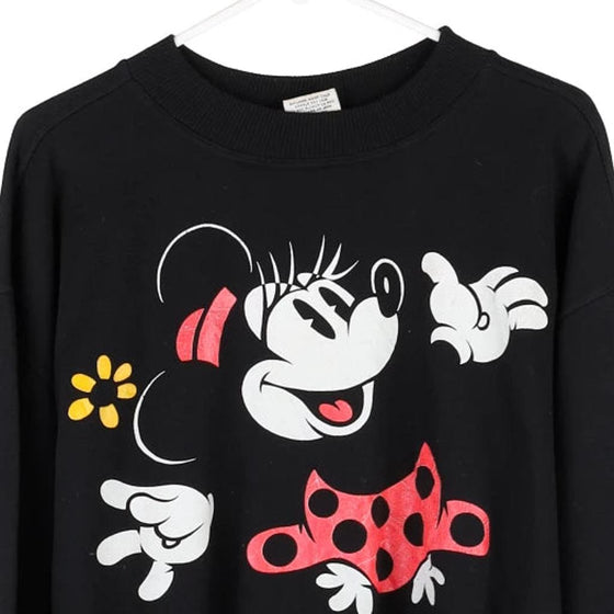 Vintage black Minnie Mouse St. Michael Sweatshirt - womens x-large