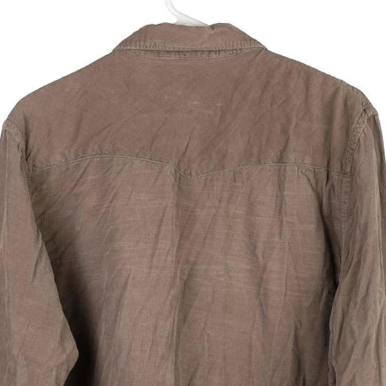 Vintage brown Old Navy Cord Shirt - mens large