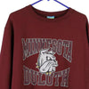 Vintage burgundy Minnesota Duluth Champion Sweatshirt - mens medium