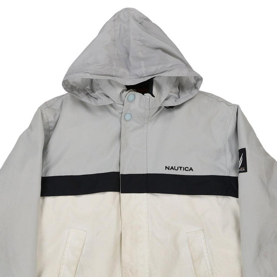Vintage grey Nautica Jacket - mens medium