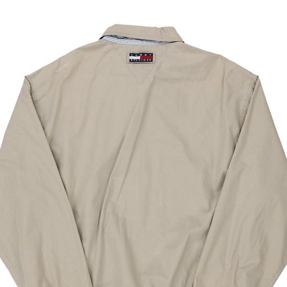 Vintage beige Tommy Hilfiger Harrington Jacket - mens medium