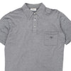 Vintage grey Valentino Polo Shirt - mens x-large