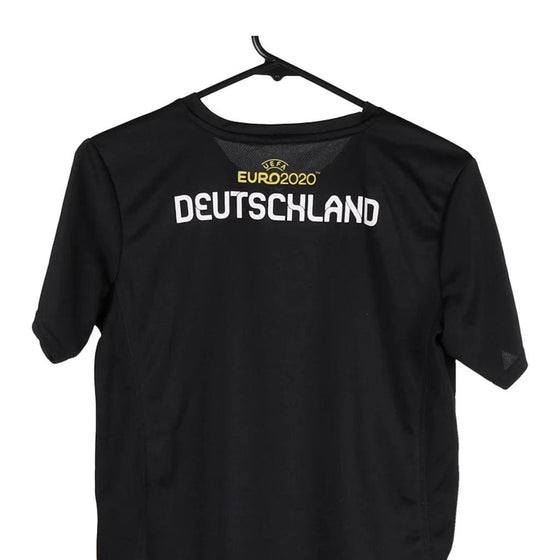 Vintage black Age 12 Germany Unbranded Football Shirt - boys large