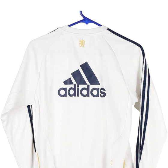 Vintage white Age 13-14 Chelsea FC Adidas Football Shirt - boys large