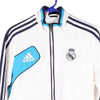 Vintage white Age 13-14 Real Madrid Adidas Track Jacket - boys large