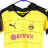 Vintage yellow Age 10-12 Borussia Dortmund Puma Football Shirt - boys large