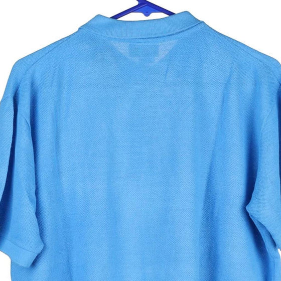 Vintage blue Bootleg Lacoste Polo Shirt - mens medium