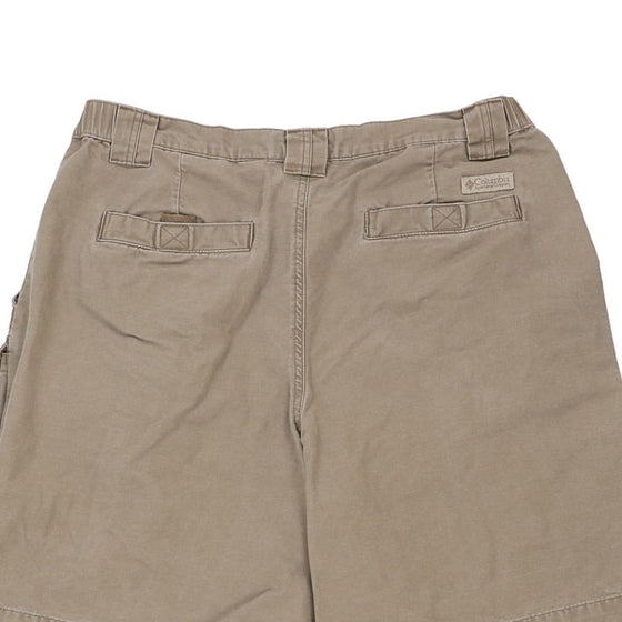 Vintage brown Columbia Cargo Shorts - mens 36" waist