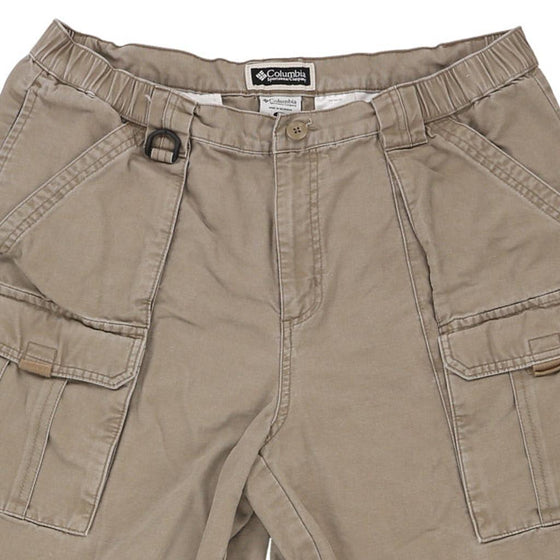 Vintage brown Columbia Cargo Shorts - mens 36" waist