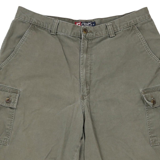 Vintage khaki Chaps Ralph Lauren Cargo Shorts - mens 35" waist