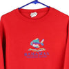 Vintage red Bahamas Paradise Island Nutmeg Sweatshirt - mens x-large