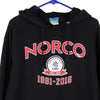 Vintage black Norco College Champion Hoodie - mens medium