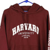 Vintage burgundy Harvard University Champion Hoodie - mens large