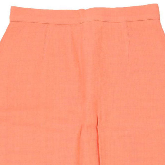 Vintage orange Benetton Pencil Skirt - womens 26" waist