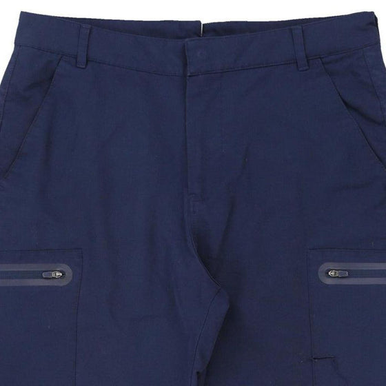 Vintage navy Unbranded Sport Shorts - mens 32" waist