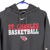 Vintage grey St. Charles Basketball Nike Hoodie - mens medium