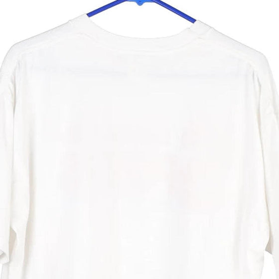 Vintage white Columbus Sports Jerzees T-Shirt - mens x-large