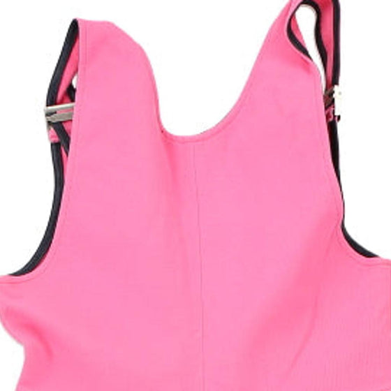 Vintage pink Ellesse Dungarees - womens 30" waist