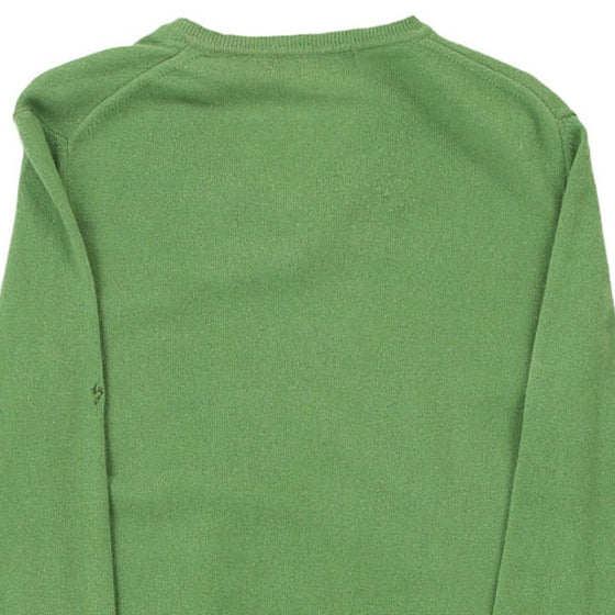 Vintage green Guess Jumper - mens x-small