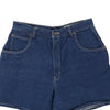 Vintage blue Features Denim Shorts - womens 28" waist