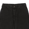 Vintage black Wrangler Denim Shorts - mens 35" waist