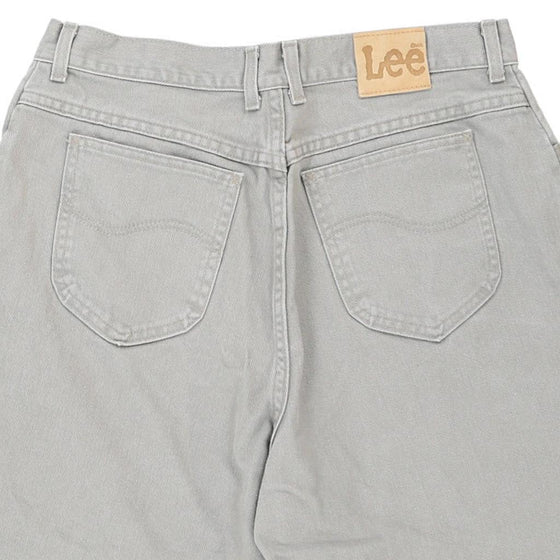 Vintage grey Lee Denim Shorts - mens 34" waist