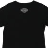 Vintage black York, PA Harley Davidson T-Shirt - womens x-large