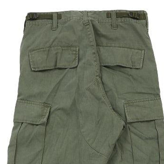 Vintage green Unbranded Cargo Trousers - womens 26" waist