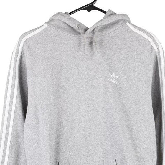 Vintage grey Adidas Hoodie - mens small