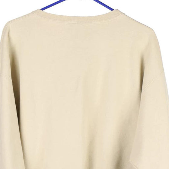 Vintage beige Champion Sweatshirt - mens x-large