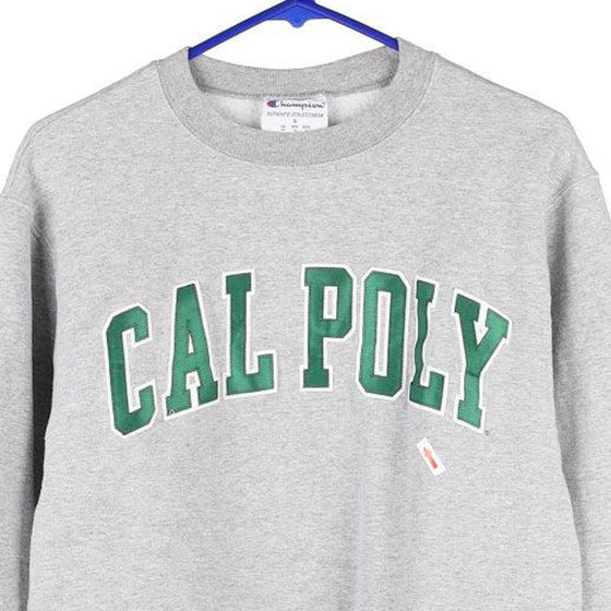 Vintage grey Cal Poly Champion Sweatshirt - mens small