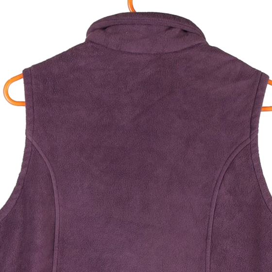 Vintage purple Columbia Fleece Gilet - womens large