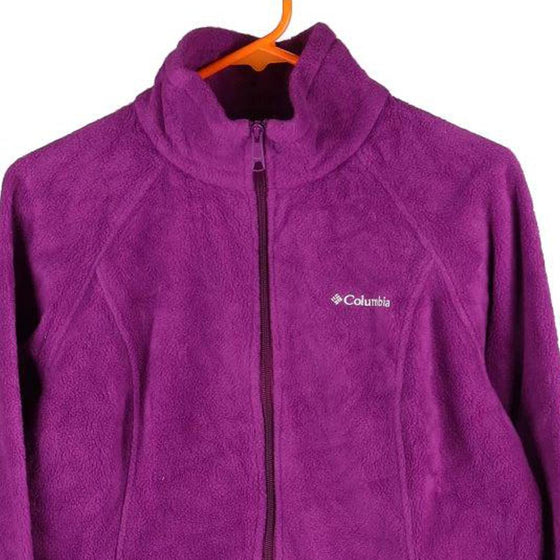 Vintage purple Columbia Fleece - womens small