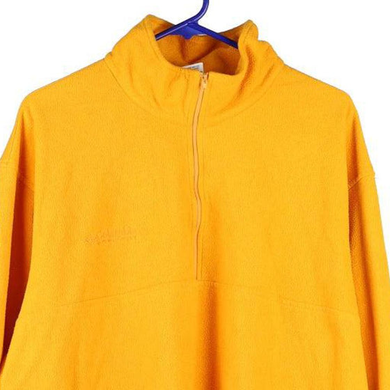 Vintage yellow Columbia Fleece - mens x-large